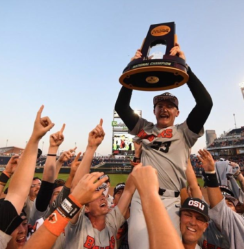 Kevin Abel tosses a complete game shutout to help Oregon State be crowned National Champions