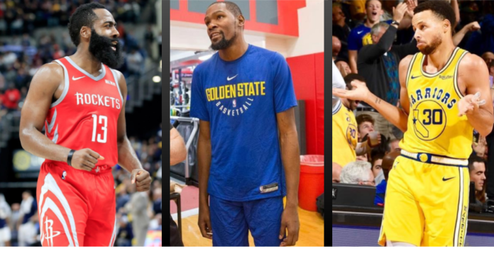 What if Harden, KD and Curry Switched Roles?